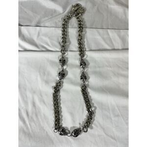 Skull And Crossbones Heavy Men’s Necklace